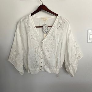 SALE 5/$35 Lovestitch Button Blouse